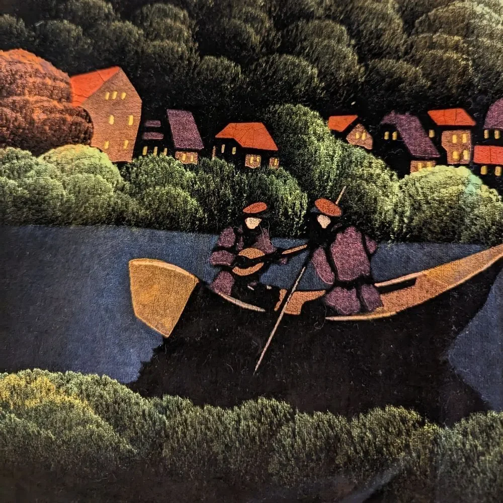 Vintage hand painted